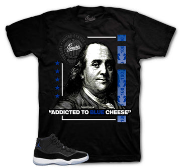 Blue Cheese T-Shirt | Matches Jordan 11 Space Jam