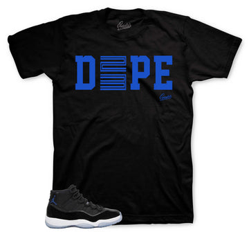 D23PE T-Shirt | Matches Jordan 11 Space Jam