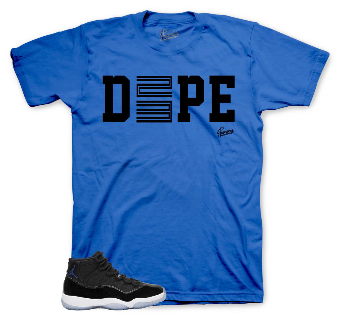 D23PE T-Shirt | Matches Jordan 11 Space Jam