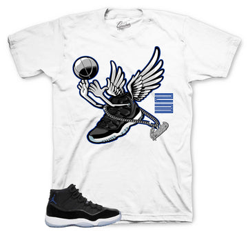 Fly Kicks T-Shirt | Matches Jordan 11 Space Jam