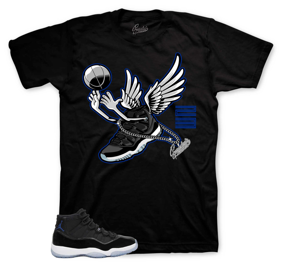 Fly Kicks T-Shirt | Matches Jordan 11 Space Jam