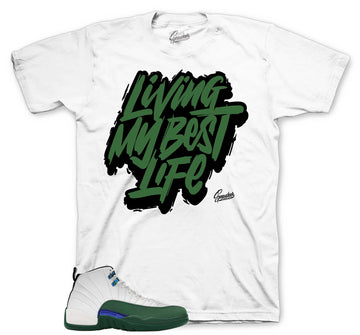 Living Life T-Shirt | Matches Jordan 12 Bucks
