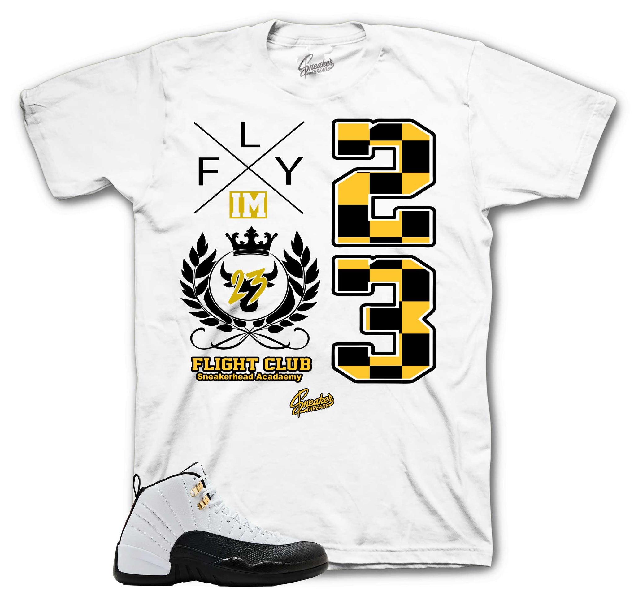 Retro 12 Taxi Shirt - Flight Crest
