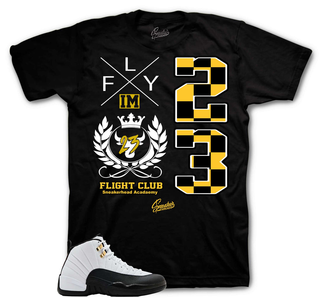 Retro 12 Taxi Shirt - Flight Crest