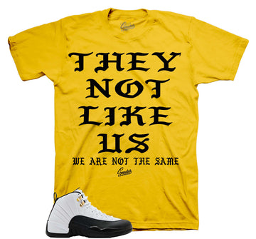 Retro 12 Taxi Shirt - Not Like Us