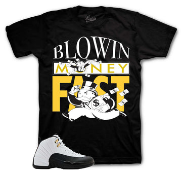 Retro 12 Taxi Shirt - Blowing Money