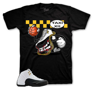 Retro 12 Taxi Shirt - Fly Kicks