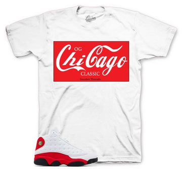 Retro 13 Chicago Shirt - Classic