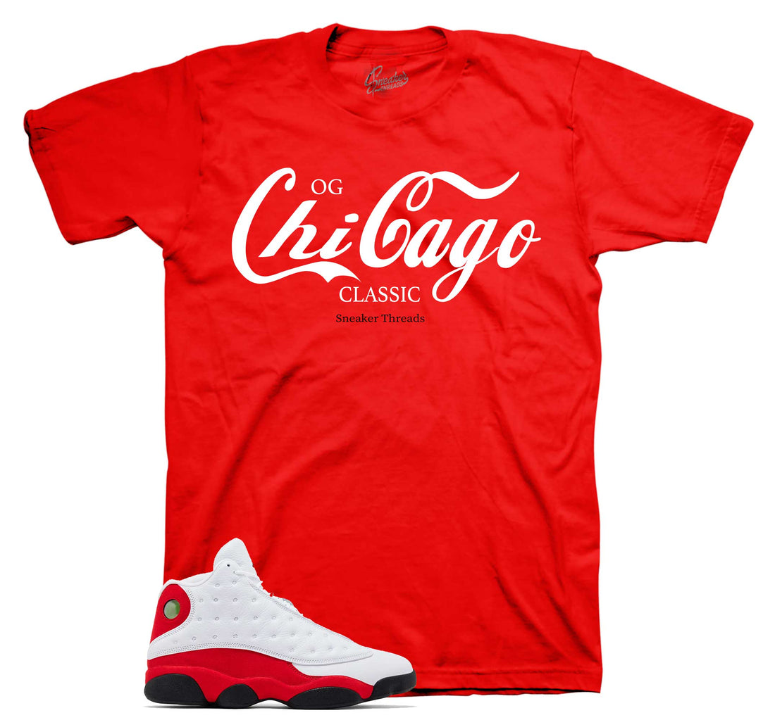 Retro 13 Chicago Shirt - Classic