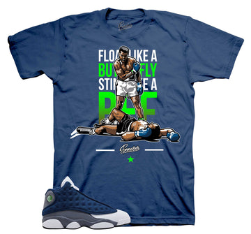 Retro 13 Flint Shirt - Champ - Navy