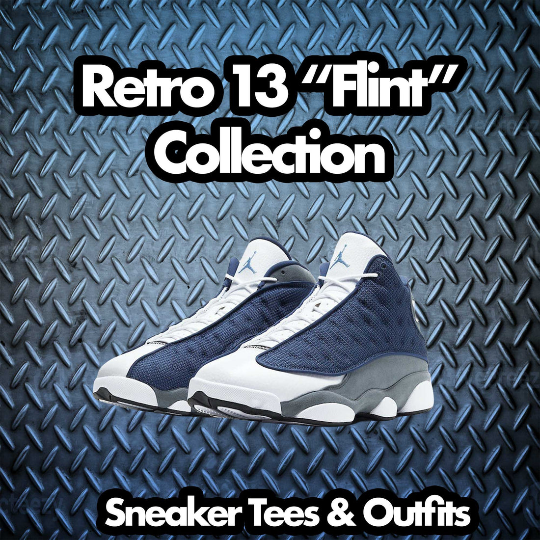 Retro 13 Flint Shirt - Enemies - Navy