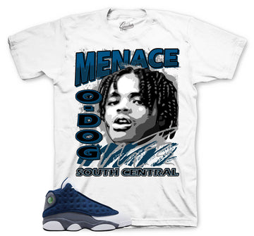 Retro 13 Flint Shirt - Nineties - White