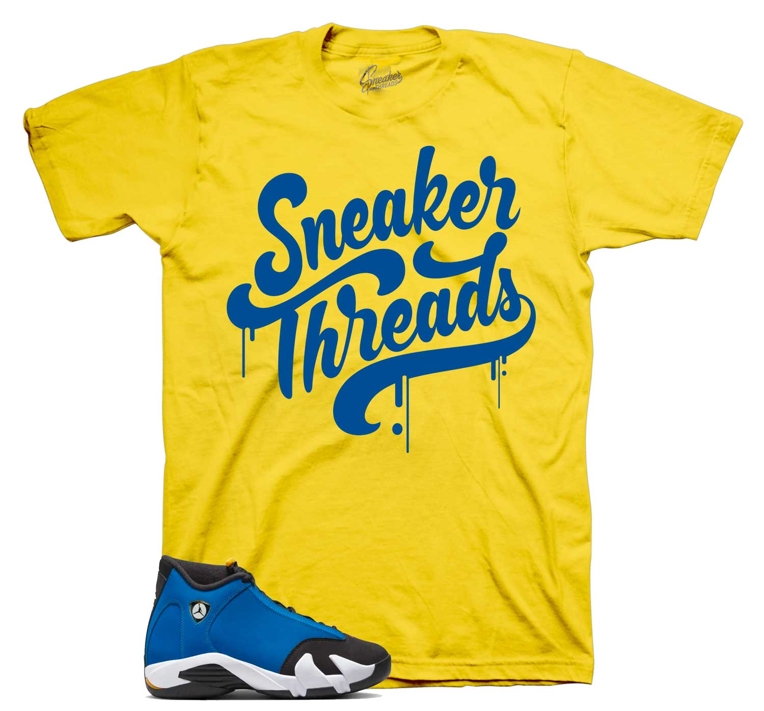 Retro 14 Laney Shirt - ST Drip - Yellow