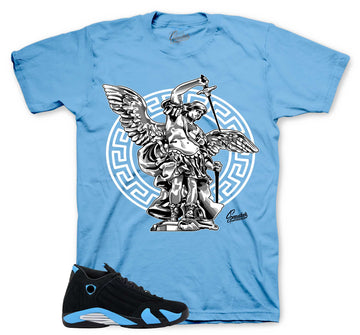 Retro 14 University Blue Shirt - Archangel - University Blue