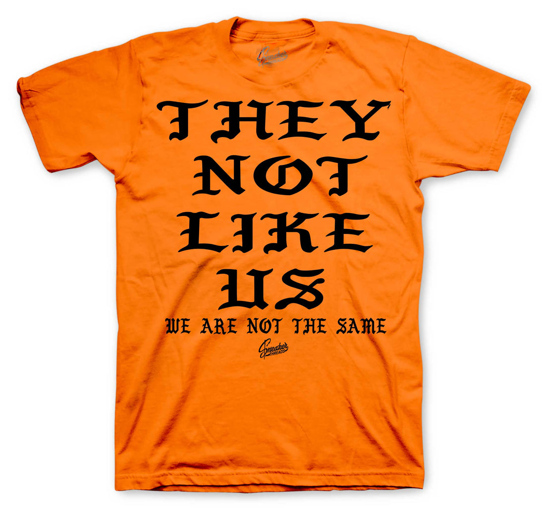 Retro 1 Shattered Backboard Shirt - Not Us - Orange