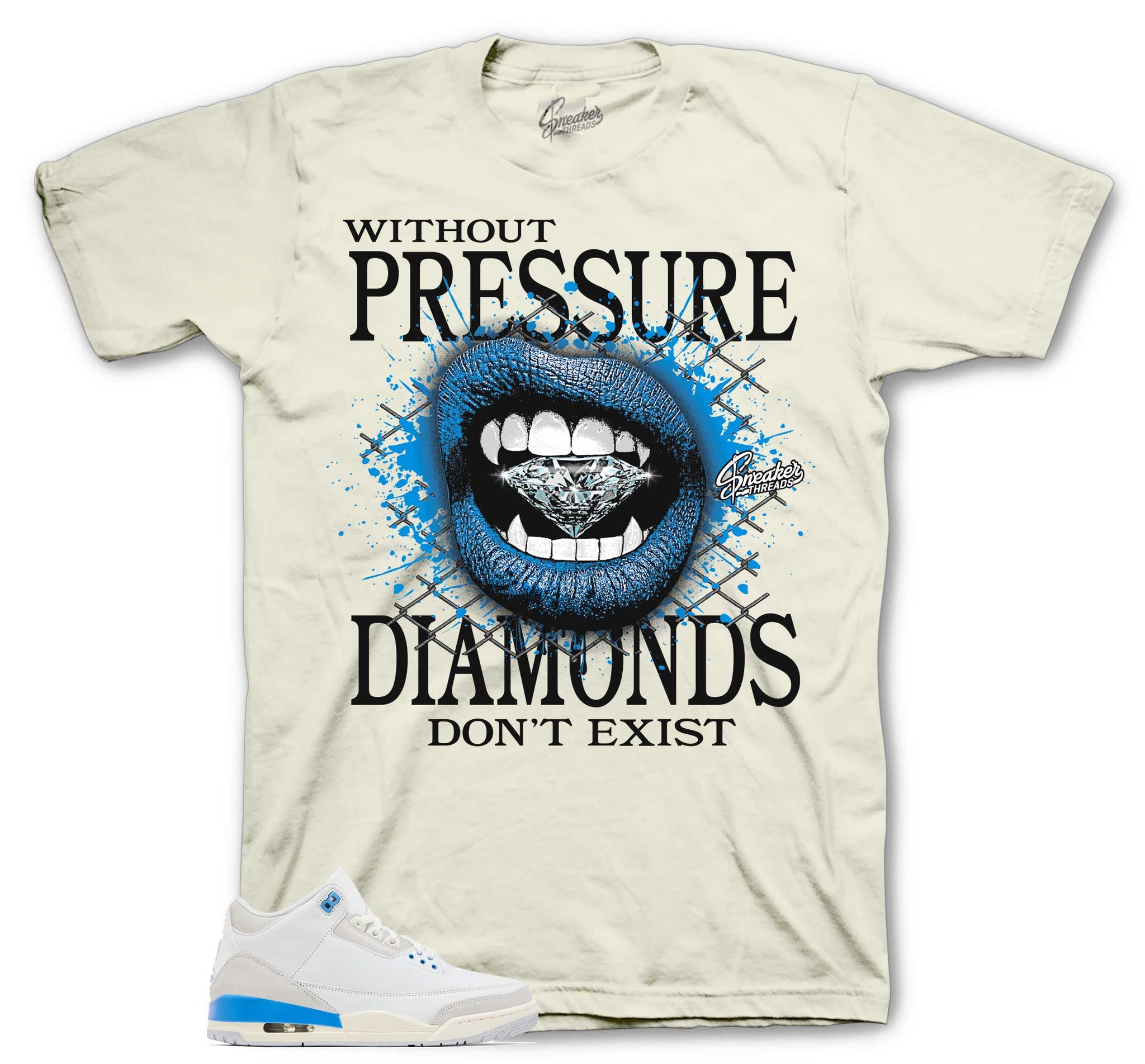 Retro 3 Lucky Shorts Shirt - Without Pressure - Sail