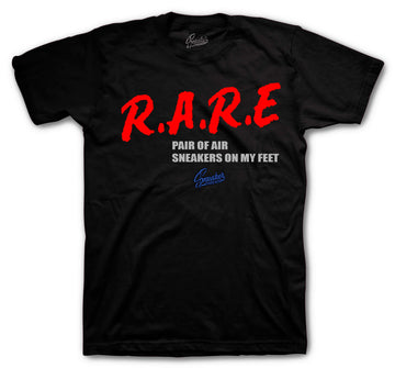 Retro 3 Rare Air Shirt - Rare Pair - Black