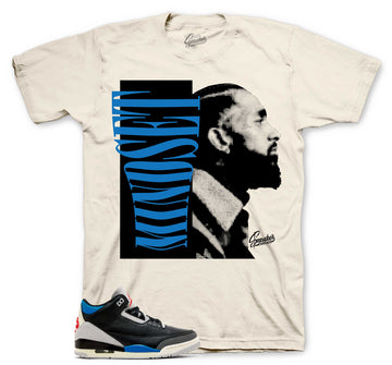 Retro 3 Rare Air Shirt - Mindset - Sail