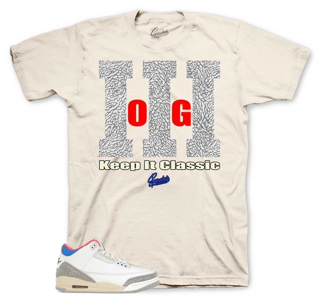 Retro 3 Seoul Shirt - Keep it Classic