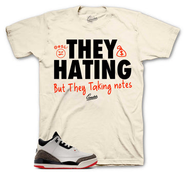 Retro 3 Worlds Best Shirt - They Hsating - Sail