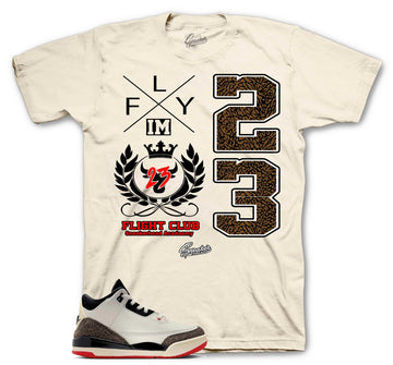 Retro 3 Worlds Best Shirt - Flight Crest