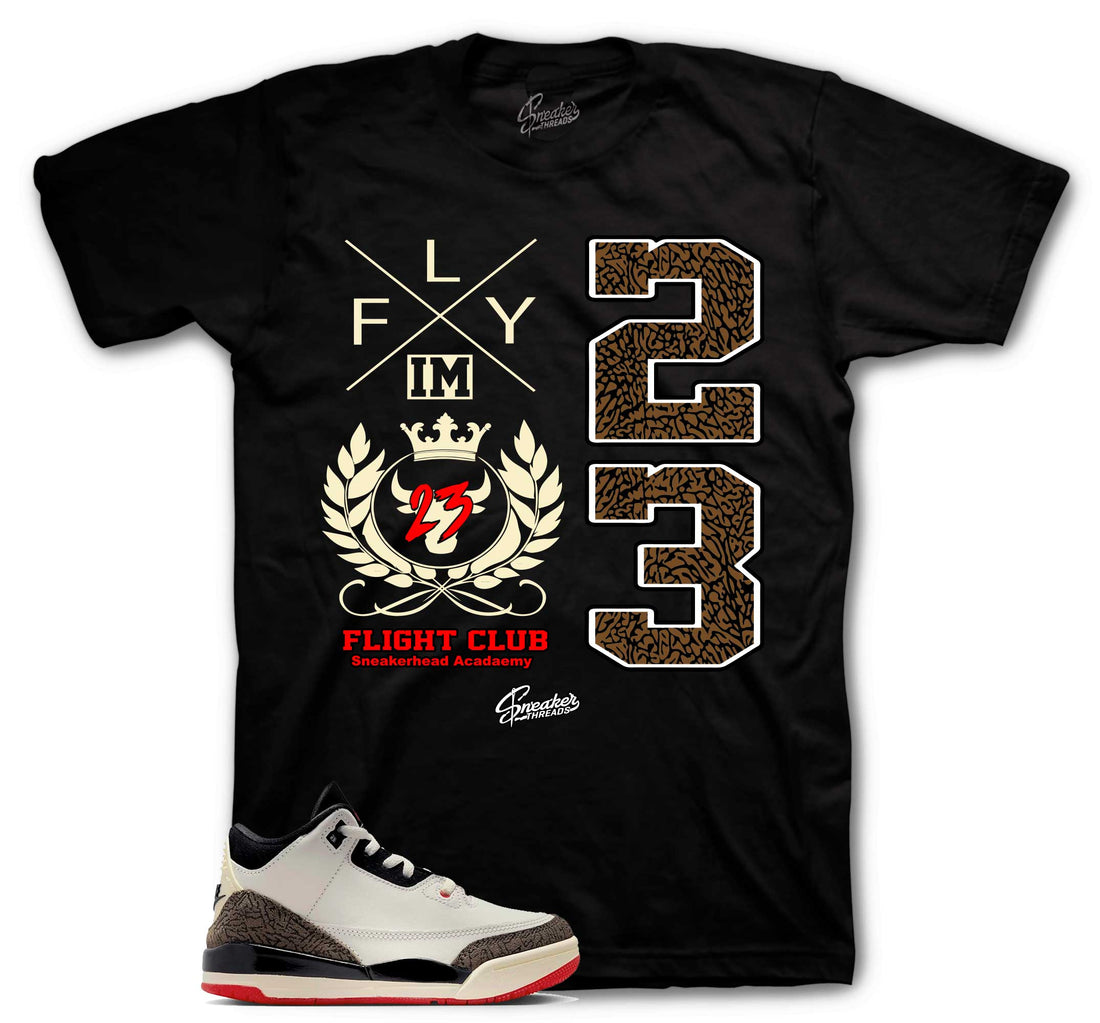 Retro 3 Worlds Best Shirt - Flight Crest