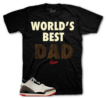 Retro 3 Worlds Best Shirt - Dad