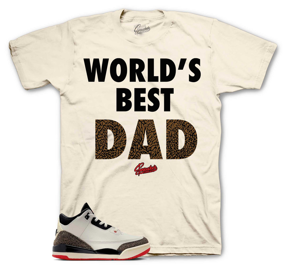 Retro 3 Worlds Best Shirt - Dad