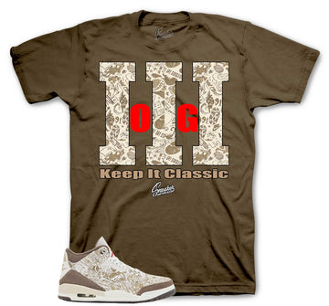 Retro 3 Laser Palomino Shirt - Keep It Classic
