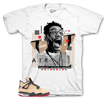 Retro 4 Pizza Shirt - Buggin Out
