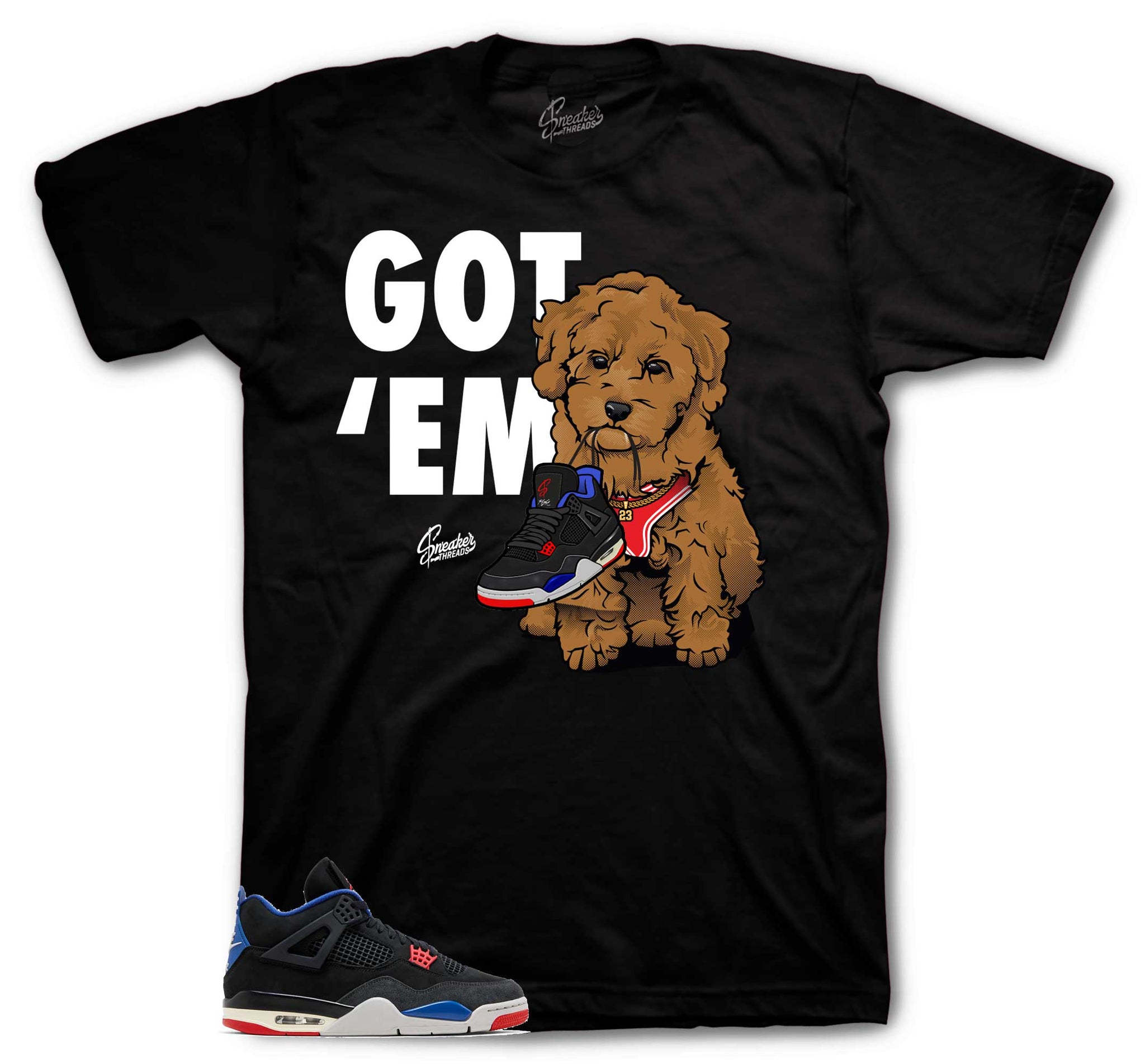 Retro 4 Rare Air Shirt - Got Em - Black