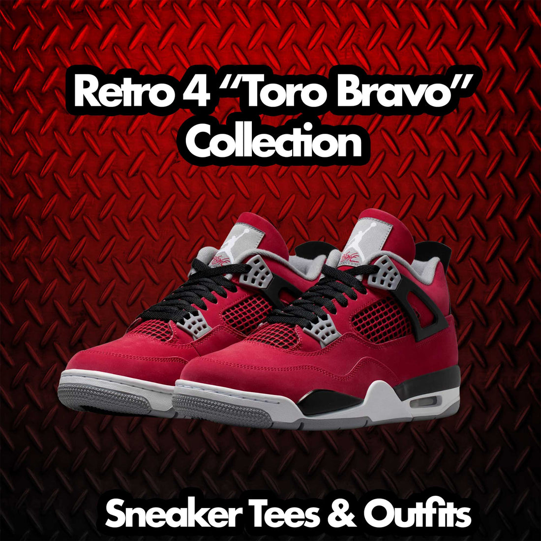 Retro 4 Toro Bravo Shirt - No Bull - Black
