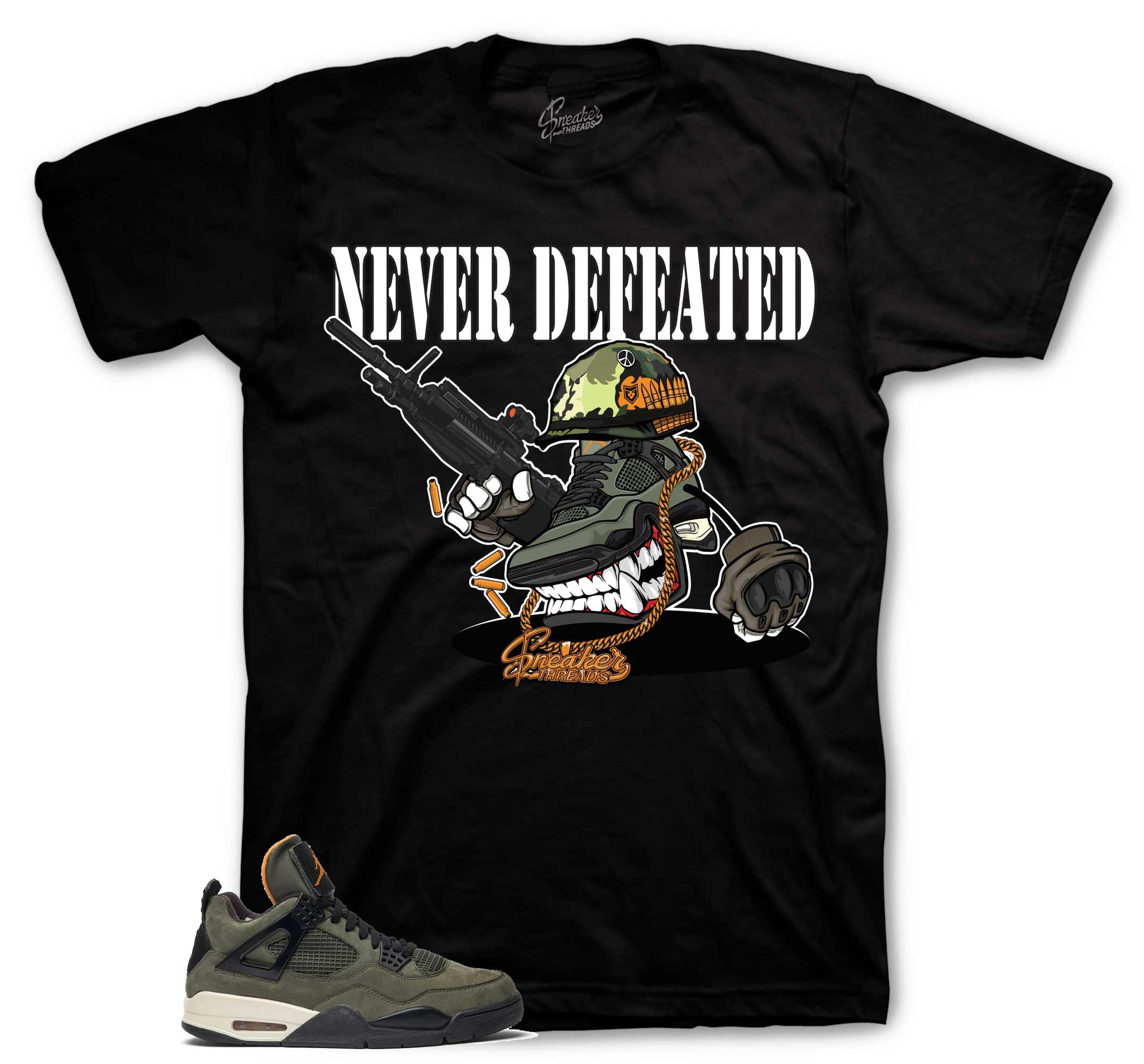 Retro 4 Deep Green - Always Win - Black