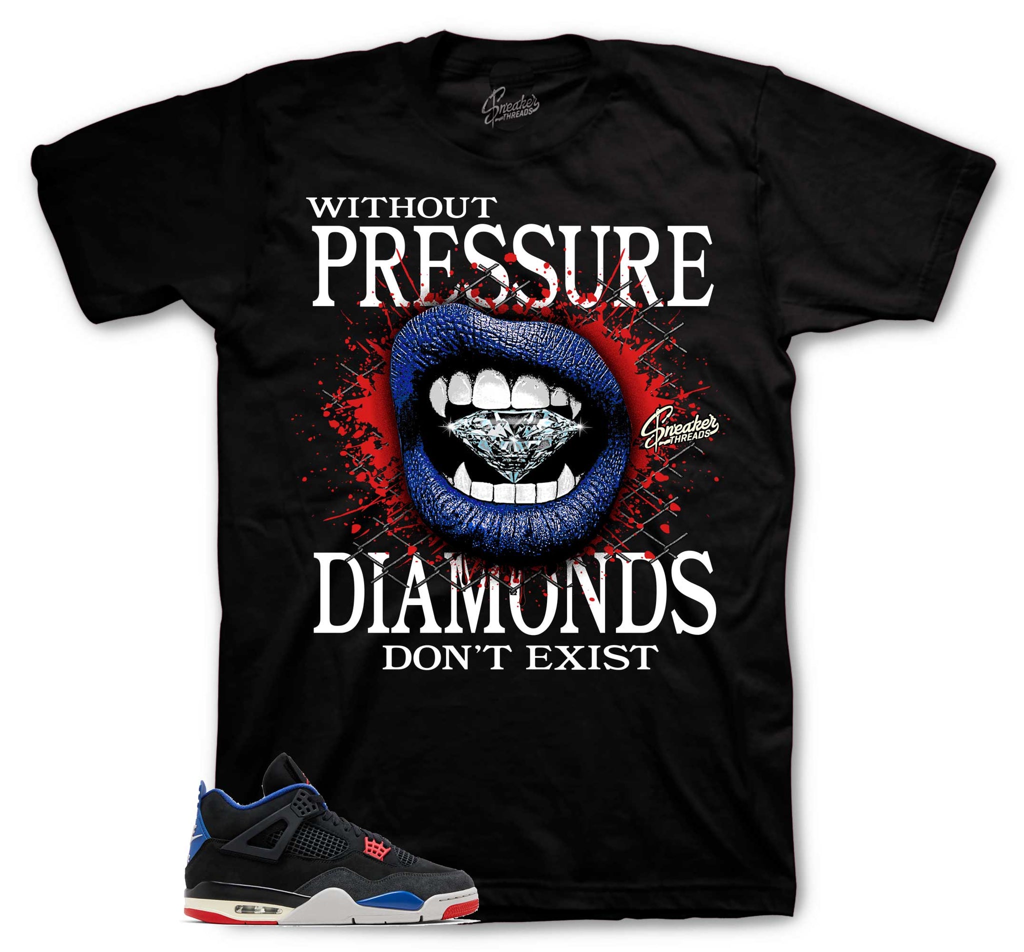 Retro 4 Rare Air Shirt - Pressure - Black