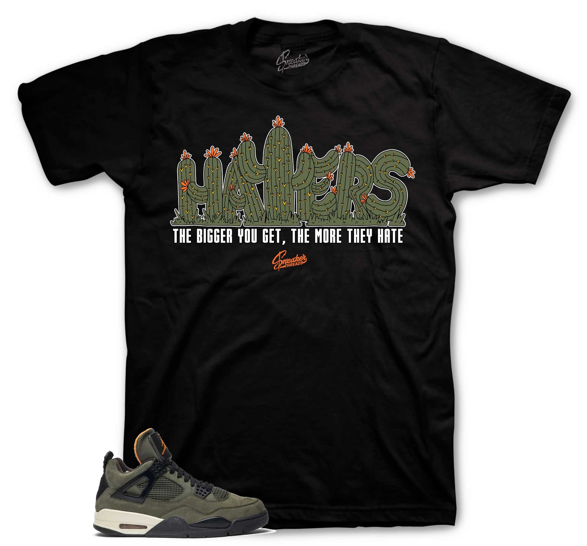 Retro 4 Deep Green - Haters - Black