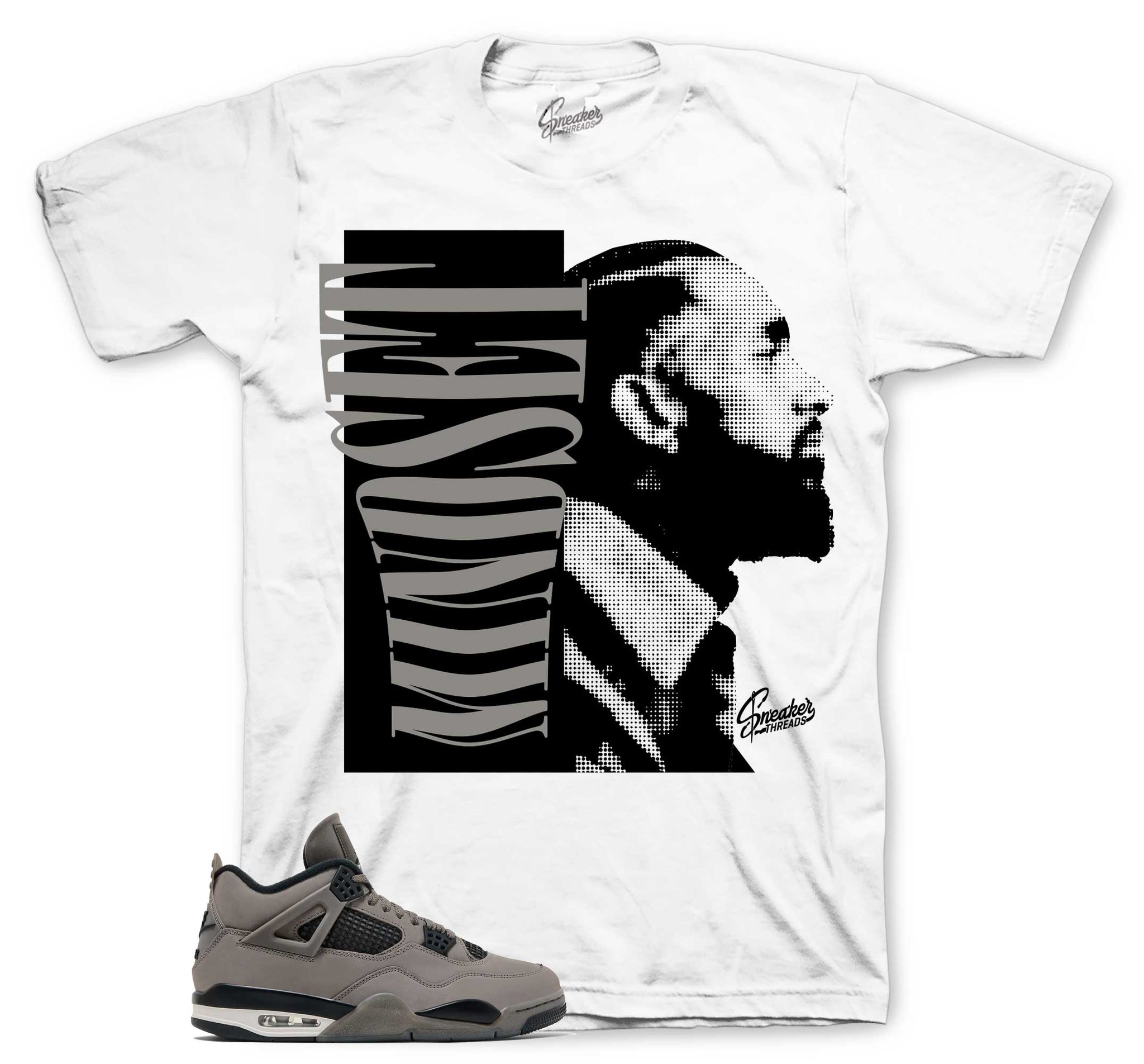 Retro 4 Cave Stone Shirt - Mindset - White