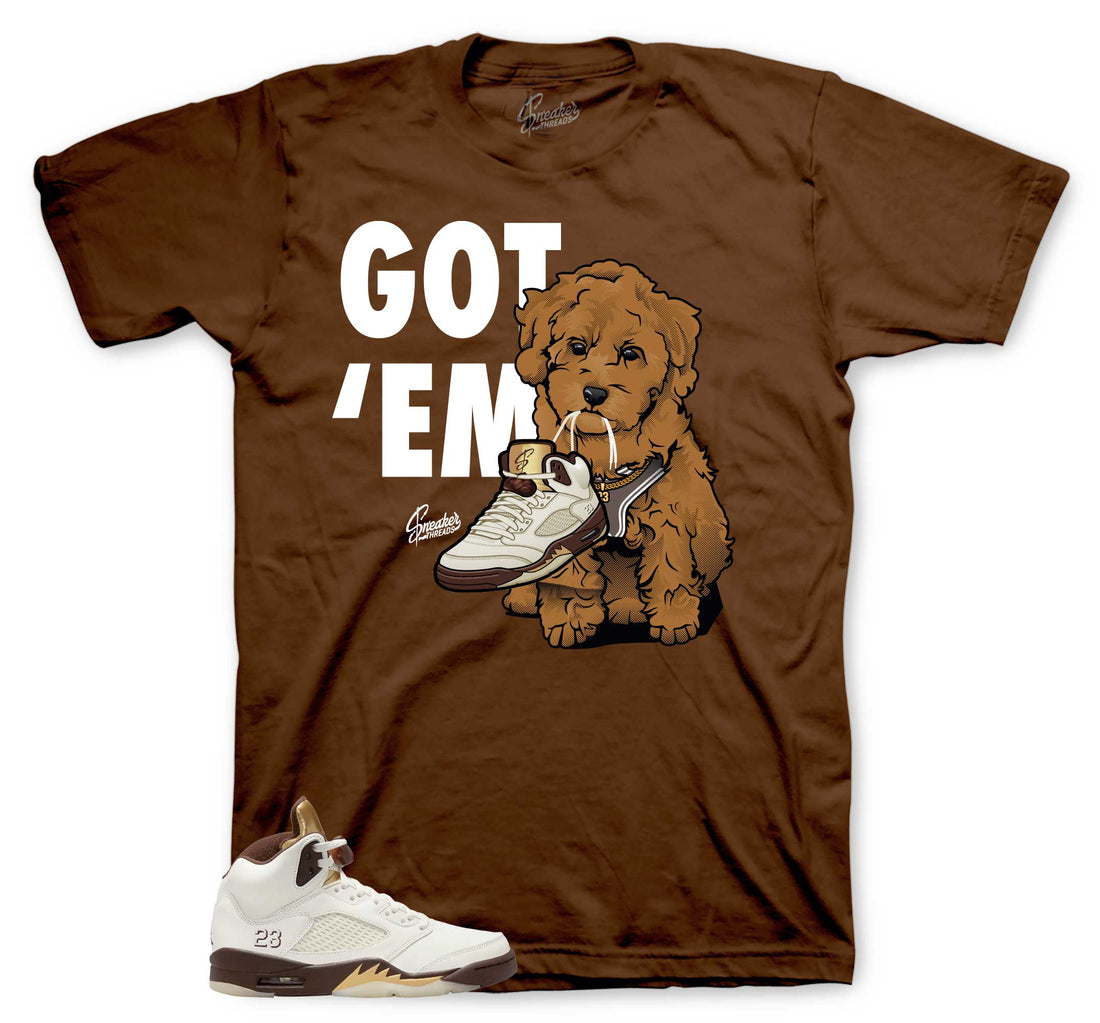 Retro 5 Earth Golden Ticket Shirt - Got Em