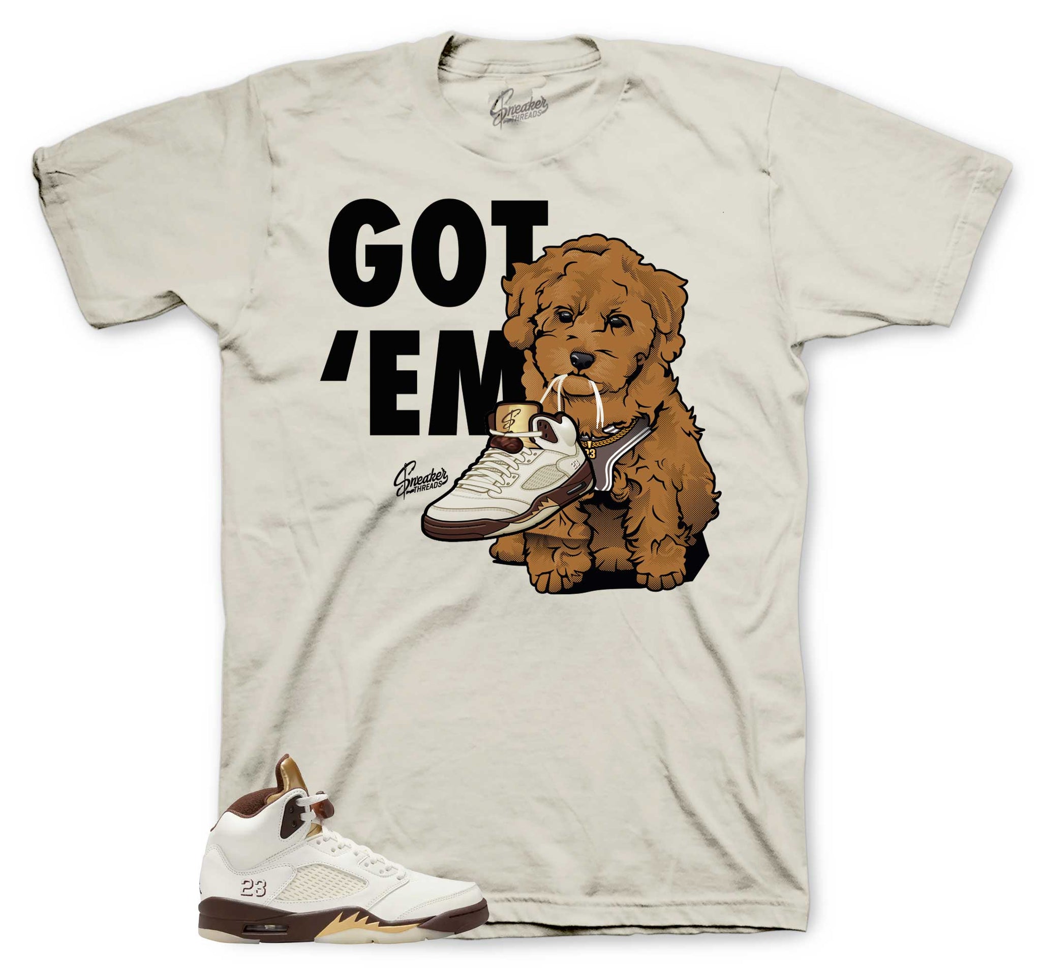 Retro 5 Earth Golden Ticket Shirt - Got Em