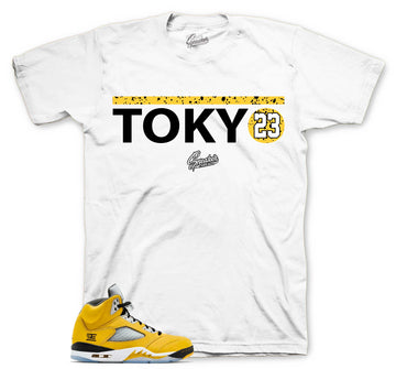 Retro 5 Tokyo Shirt - Crest