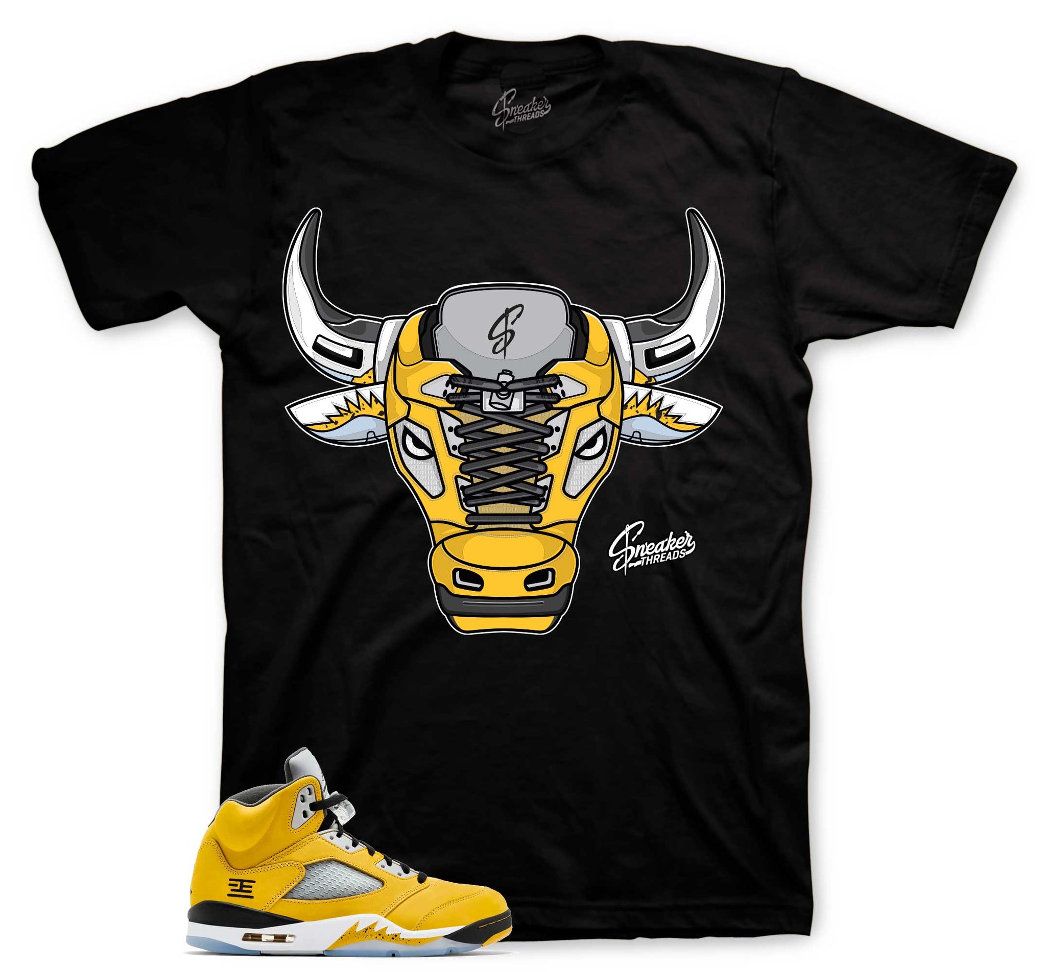 Retro 5 Tokyo Shirt - War Bully - Black