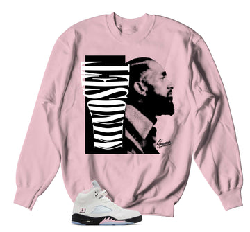 Retro 5 Soft Pink Sweater - Mindset - Soft pink