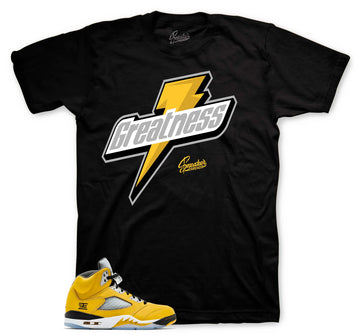 Retro 5 Tokyo Shirt - Greatness - Black