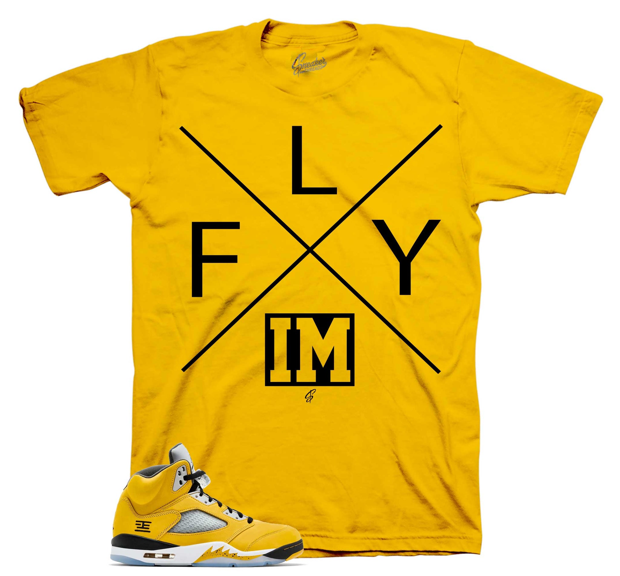 Retro 5 Tokyo Shirt - Fly - Maize