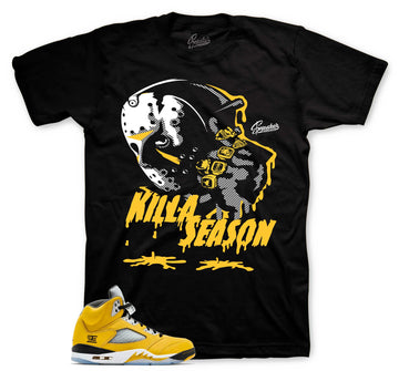 Retro 5 Tokyo Shirt - Killa Season - Black