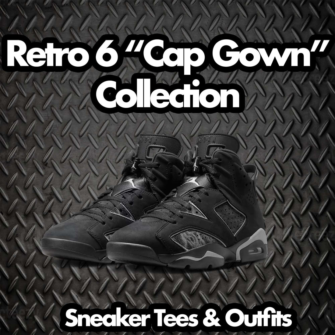 Retro 6 Cap & Gown Shirt - Daily Routine - Grey
