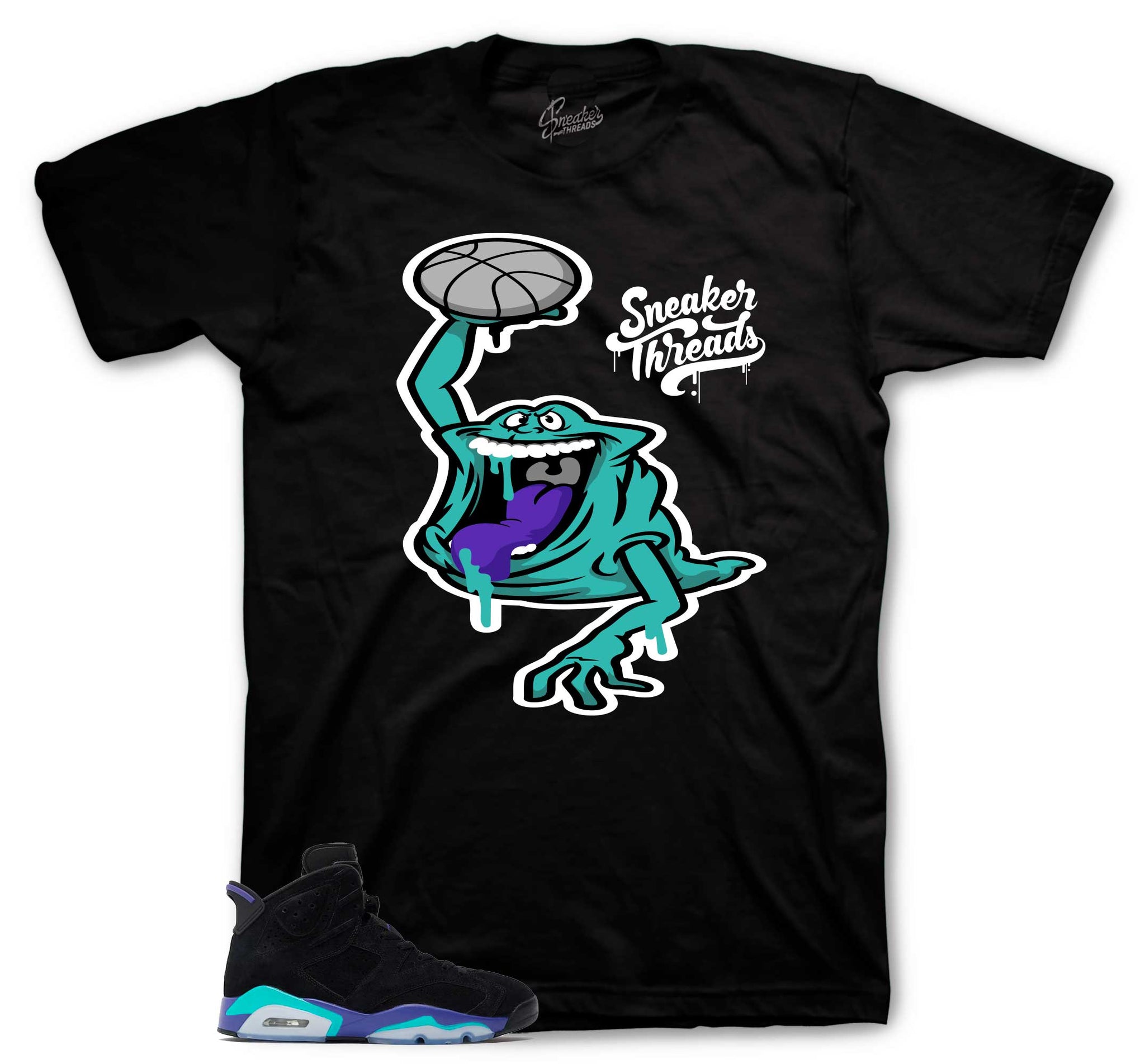 Retro 6 Aqua Shirt - Air Slimer