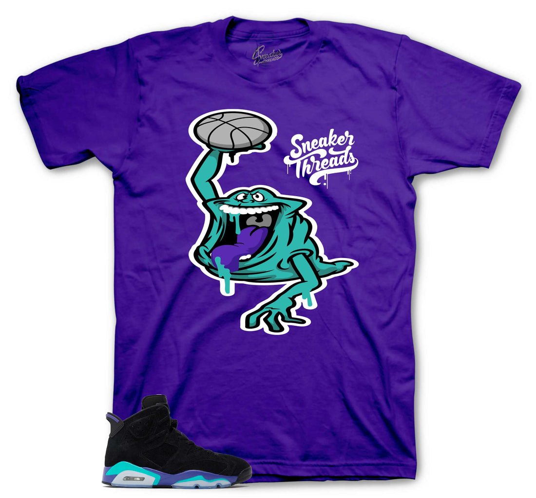 Retro 6 Aqua Shirt - Air Slimer