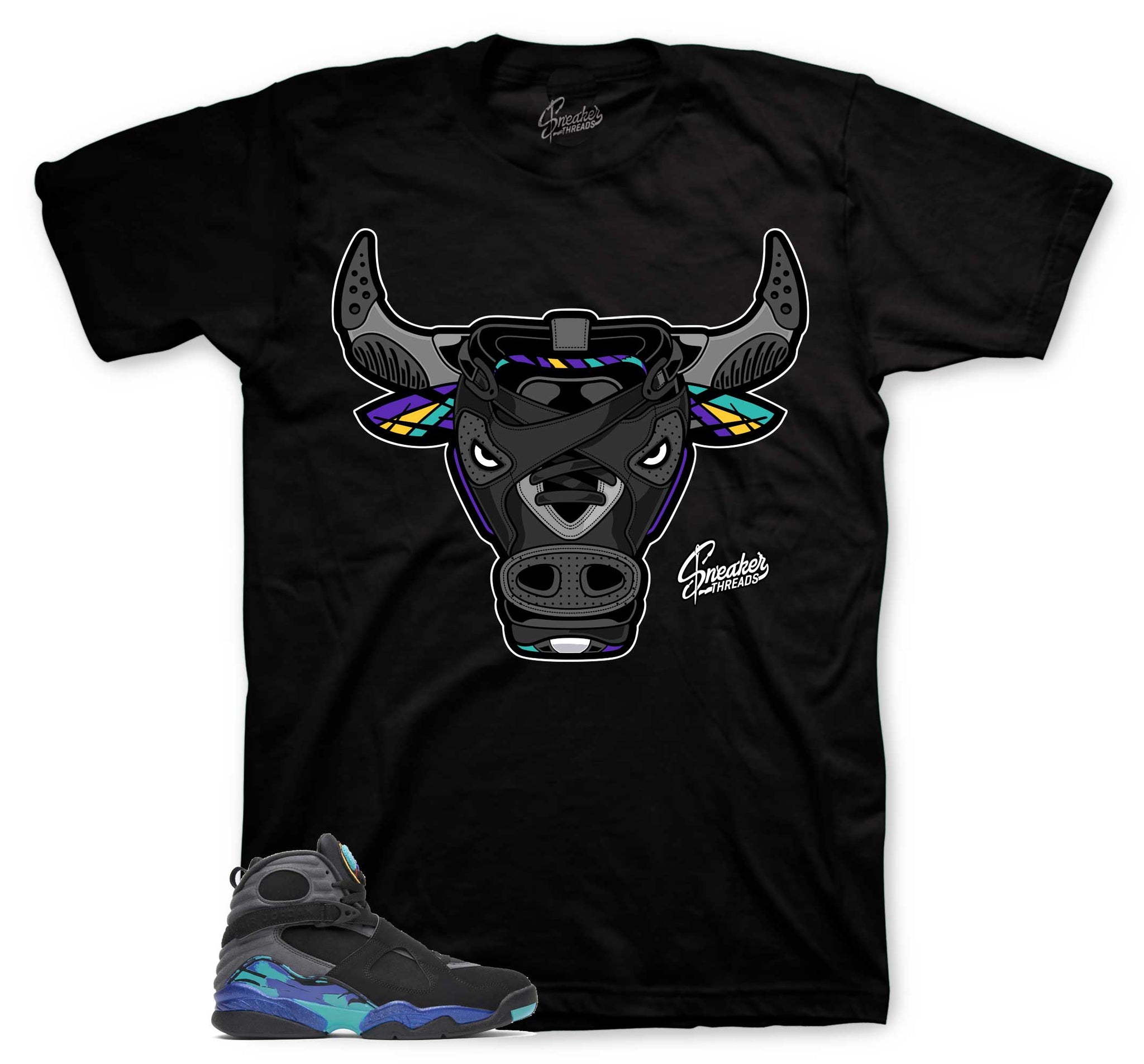 Retro 8 Aqua Shirt - War Bully