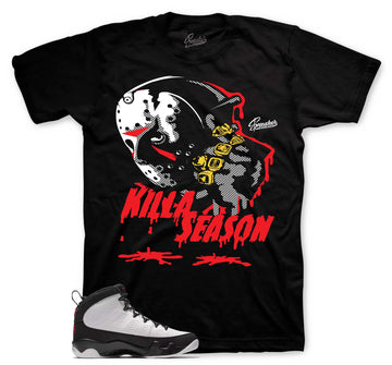 Killa Season T-Shirt | Matches Jordan 9 OG