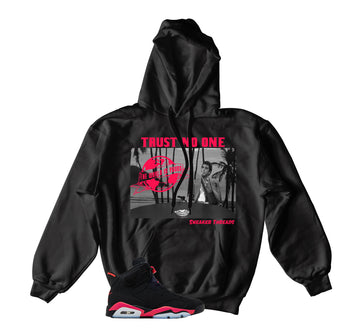 Retro 6 Infrared Hoody - Tony Knows - Black